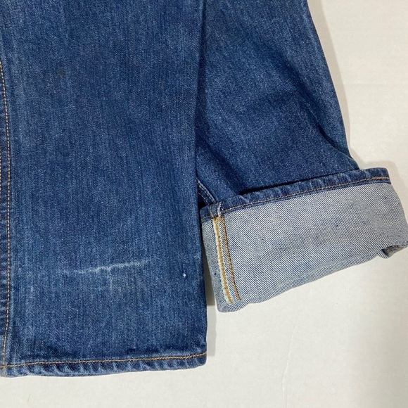 Vtg Levis Big E Blue Label Jeans Straight Leg - Picture 8 of 10